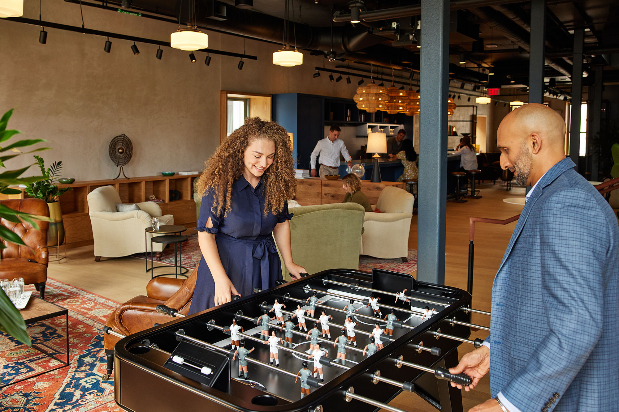 The Zo. Clubhouse Lounge at The Bricks